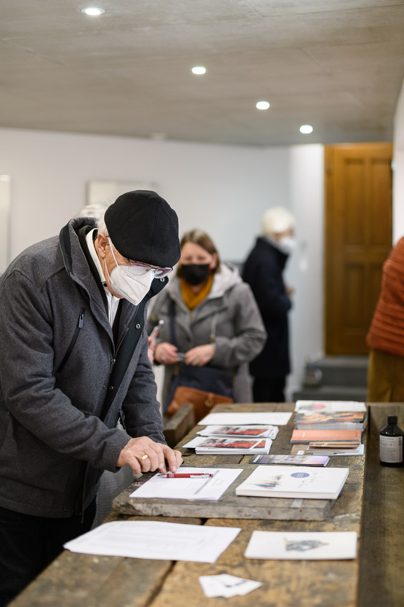 Vernissage Gerhard Mangold