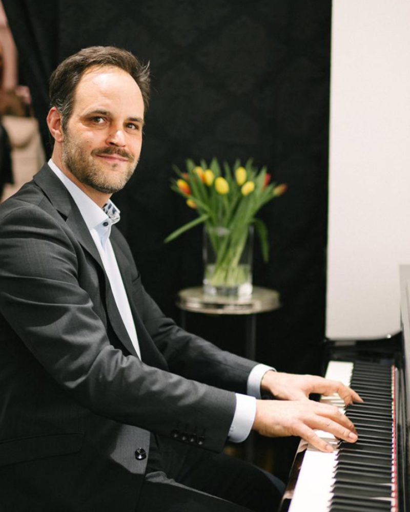 Michael am Piano